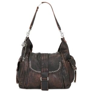We The Free Leigh Distressed Hobo Bag